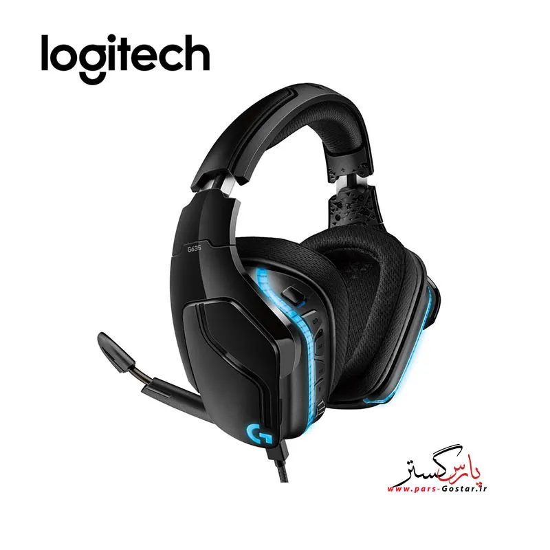 g635-1 هدست مخصوص بازی 7.1 لاجیتک مدل Logitech G635 | G635 - Image 1
