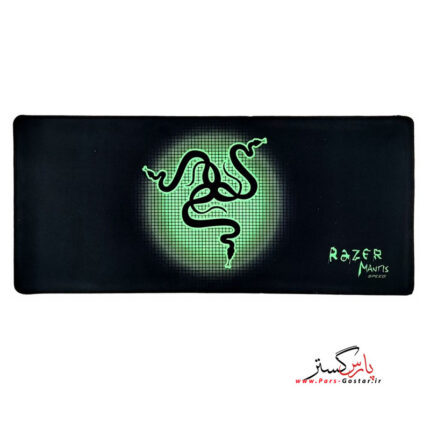 موس پد گیمینگ بزرگ سایز30*70 دور دوخت Razer