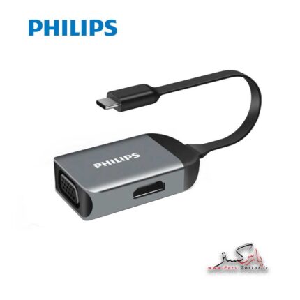 مبدل USB-Cبه HDMI/VGAفیلی‍س مدل Philips SWR1607AM | SWR1607AM