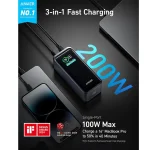 پاور بانک فست شارژ انکر مدل A1336(ظرفیت 20000میلی آمپر،200وات) | Anker Prime powerbank(20000mAh) A1336 - Image 3