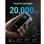 پاور بانک فست شارژ انکر مدل A1336(ظرفیت 20000میلی آمپر،200وات) | Anker Prime powerbank(20000mAh) A1336 - Image 4