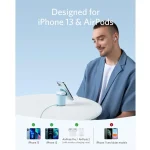 استند و شارژر وایرلس انکر مدلAnker 623 Magnetic Wireless Charger (B2568) | 623(B2568) - Image 3