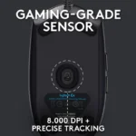 موس سیم دار مخصوص بازی لاجیتک مدل Logitech G102 | G102 - Image 3