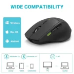 موس بی سیم رپو مدل Rapoo Wirless Mouse MT550 | MT550 - Image 4