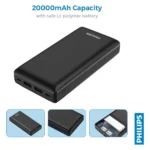 پاور بانک فست شارژ فیلیپس مدلDLP7721C(ظرفیت 20000میلی آمپر-PD20W) | Philips DLP7721C-PD20W - Image 3