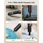 جارو شارژی مخصوص خودرو باسئوس مدل Baseus A3Lite Car Vacuum Cleaner(VCAQ050001) | A3Lite(VCAQ050001) - تصویر 10