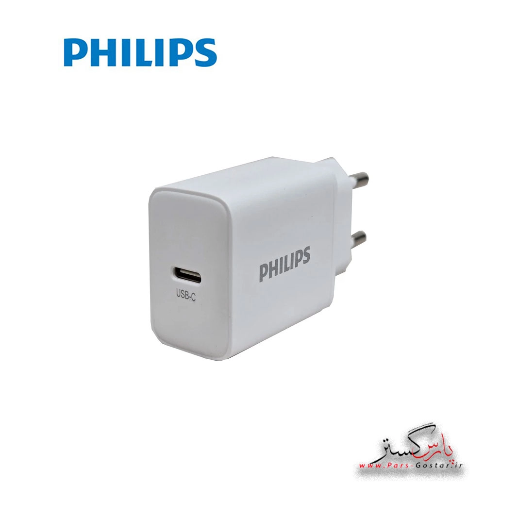 5312-1 شارژر دیواری 30 واتی فیلیپس مدلPhilips Fast Wall Charger 30w- DLP5312C | Dlp5312C - Image 1